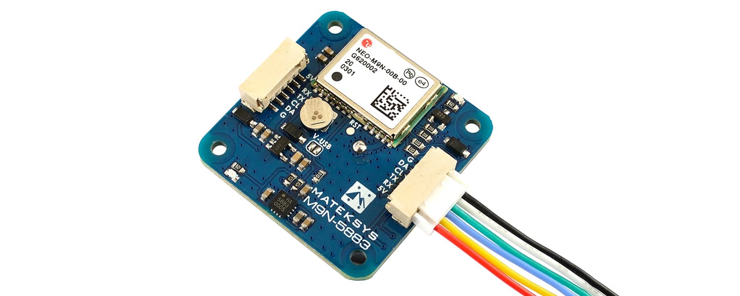 GPS приймач Matek Systems M9N-5883 GNSS thumbnail 3