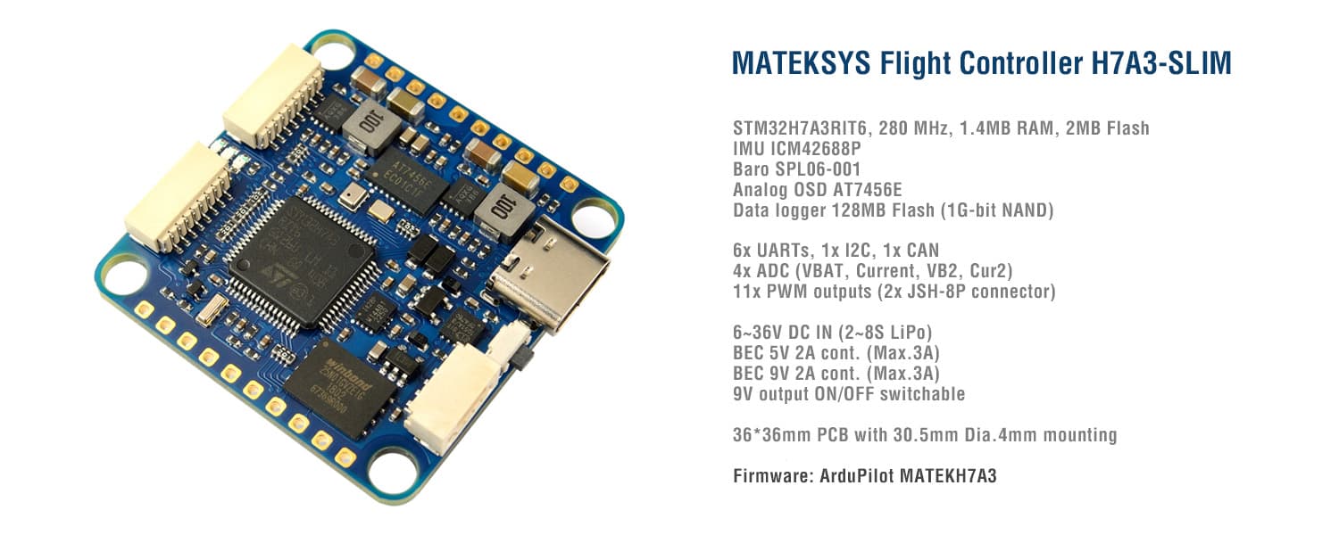 Flight Controller H7A3-SLIM