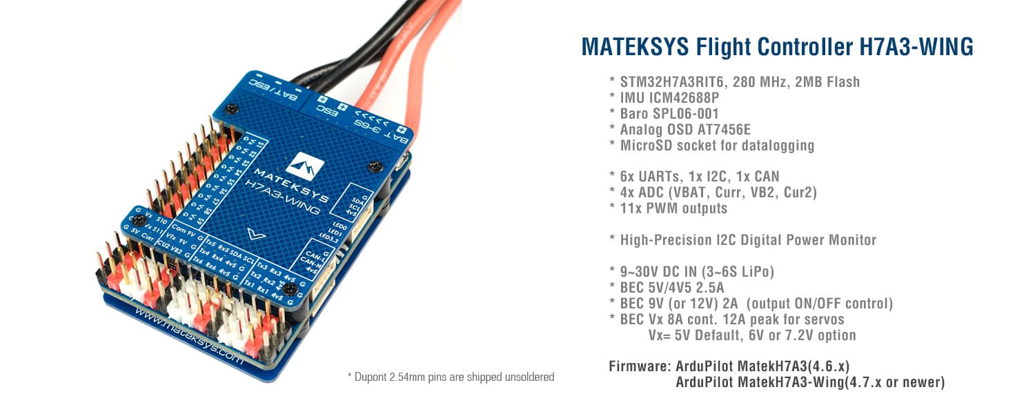 Flight Controller H7A3-WING