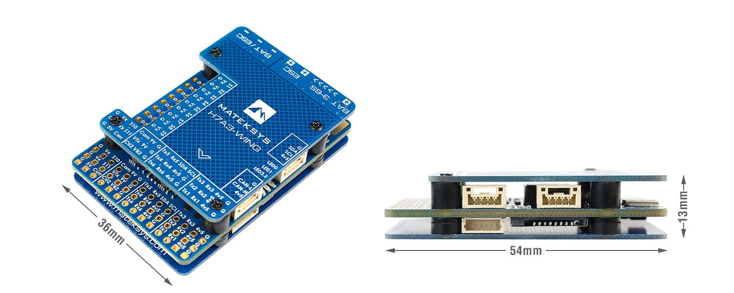Flight Controller H7A3-WING thumbnail 5