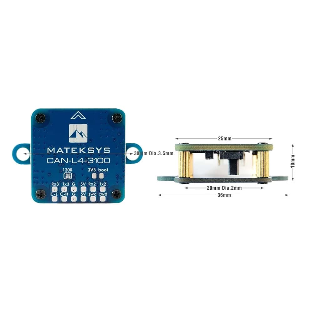 Магнітометр MATEK CAN-L4-3100 thumbnail 3
