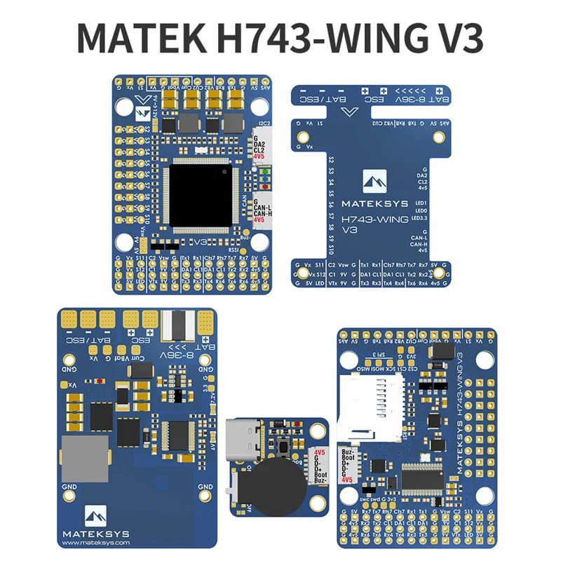 Flight Controller H743-WING V3